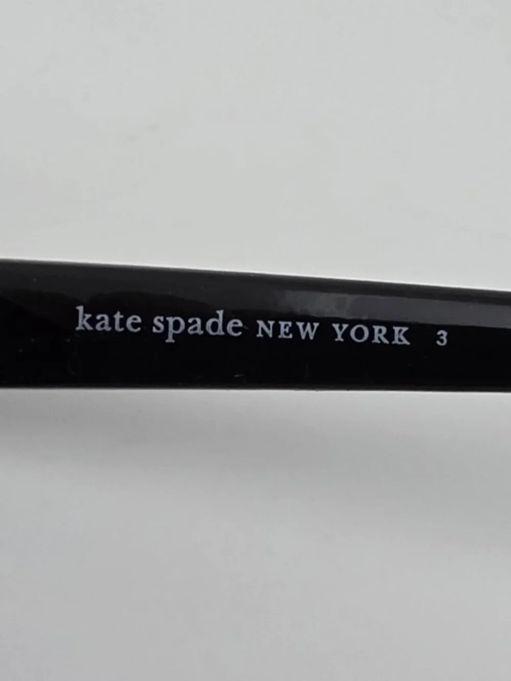 Kate Spade Samantha Black Frame Grey Gradient Flat Lens Cat Eye Sunglasses 54mm